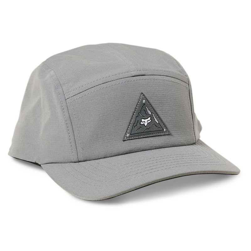 CZAPKA Z DASZKIEM FOX FINISHER 5 PANEL PEWTER  ENDURO CROSS