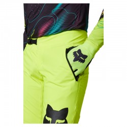 SPODNIE ROWEROWE FOX FLEXAIR LUNAR FLUO YELLOW  ENDURO CROSS