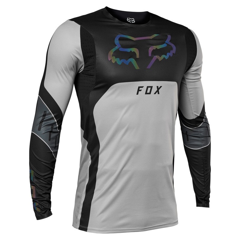 BLUZA FOX FLEXAIR RYAKTR BLACK/GREY  ENDURO CROSS