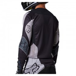 BLUZA FOX FLEXAIR RYAKTR BLACK/GREY  ENDURO CROSS