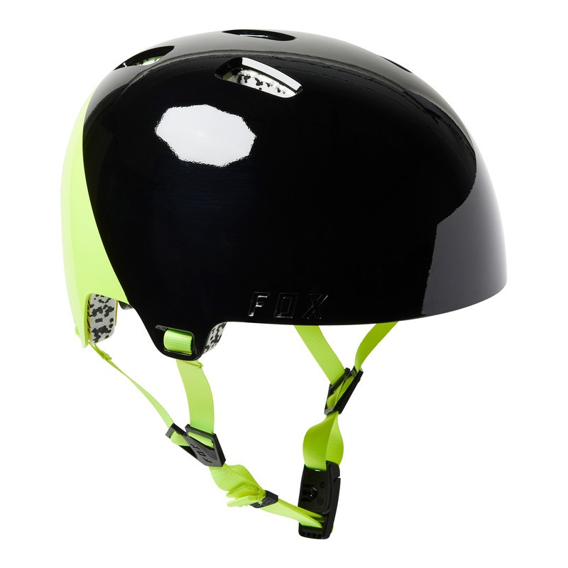 KASK ROWEROWY FOX FLIGHT PRO PRPUS BLACK/YELLOW  ENDURO CROSS