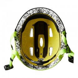 KASK ROWEROWY FOX FLIGHT PRO PRPUS BLACK/YELLOW  ENDURO CROSS