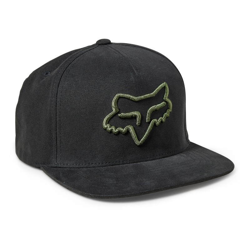 CZAPKA Z DASZKIEM FOX INSTILL SNAPBACK 2.0 BLACK/GREEN  ENDURO CROSS