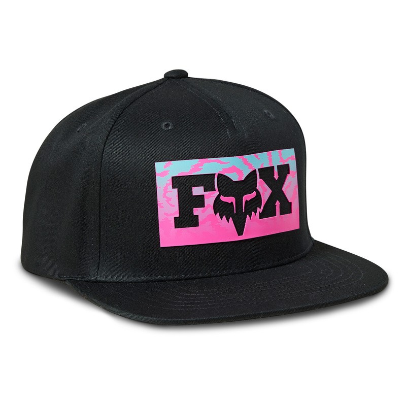 CZAPKA Z DASZKIEM FOX NUKLR SNAPBACK BLACK  ENDURO CROSS
