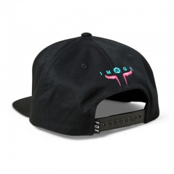 CZAPKA Z DASZKIEM FOX NUKLR SNAPBACK BLACK  ENDURO CROSS