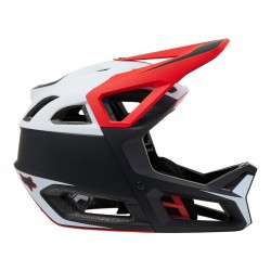 KASK ROWEROWY FOX PROFRAME PRO SUMYT BLACK/RED  ENDURO CROSS