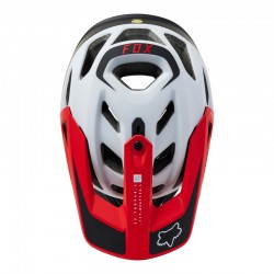 KASK ROWEROWY FOX PROFRAME PRO SUMYT BLACK/RED  ENDURO CROSS