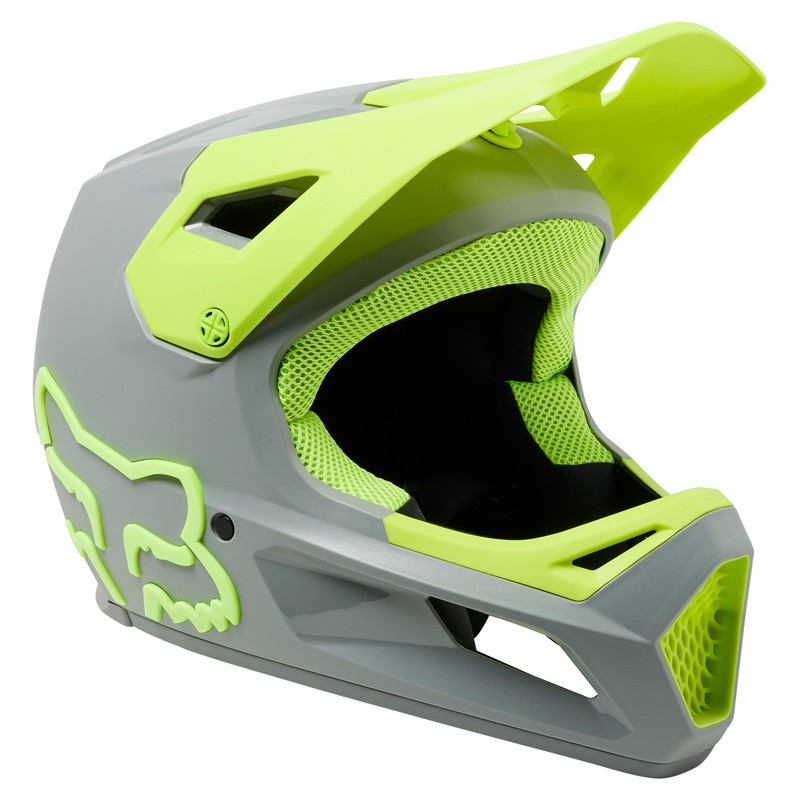 KASK ROWEROWY FOX RAMPAGE CESHYN GREY  ENDURO CROSS