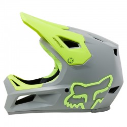 KASK ROWEROWY FOX RAMPAGE CESHYN GREY  ENDURO CROSS