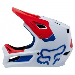 KASK ROWEROWY FOX RAMPAGE CESHYN WHITE  ENDURO CROSS