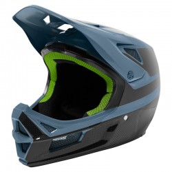 KASK ROWEROWY FOX RAMPAGE COMP GRAPHIC 2 DUSTY BLUE  ENDURO CROSS