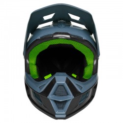 KASK ROWEROWY FOX RAMPAGE COMP GRAPHIC 2 DUSTY BLUE  ENDURO CROSS