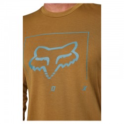 KOSZULKA ROWEROWA Z DŁUGIM RĘKAWEM FOX RANGER DR MD TRED CARAMEL  ENDURO CROSS