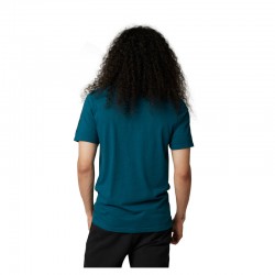 T-SHIRT FOX TOKSYK HEATHER MAUI BLUE  ENDURO CROSS