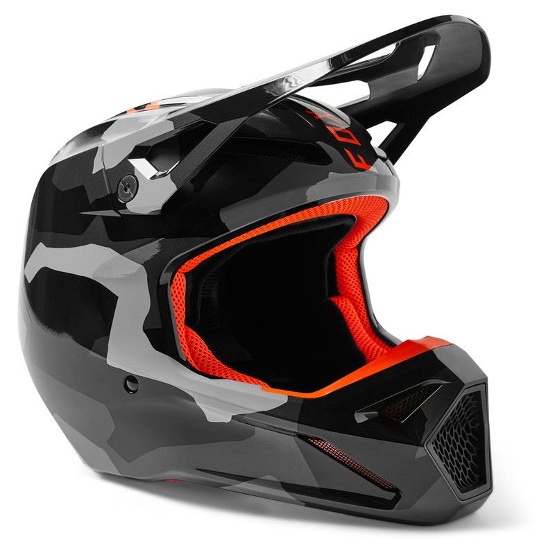 KASK FOX V1 BNKR GREY CAMO  ENDURO CROSS