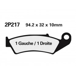 KLOCKI HAMULCOWE NISSIN 217NS