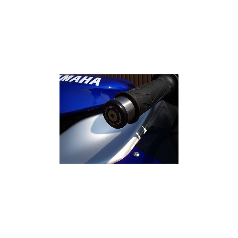KOŃCÓWKI KIEROWNICY, R1/FJR1300/R6 06-/FZ-1/FZ-8/TIGER 1050 07 S/STREET TRIPLE/RX/R/S, BLACK