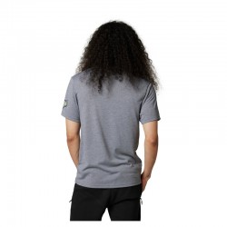 T-SHIRT FOX VIZEN TECH HEATHER GRAPHITE  ENDURO CROSS