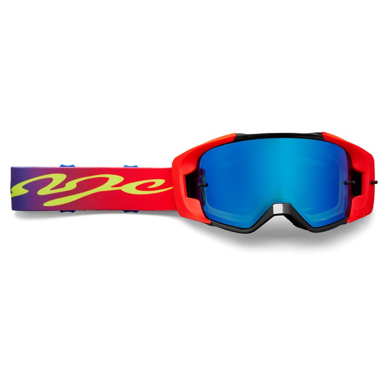 GOGLE FOX VUE DKAY - SPARK BLUE  ENDURO CROSS