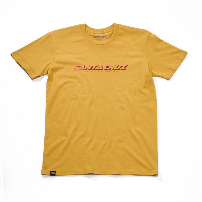 T-SHIRT SANTA CRUZ WARDEN MUSTARD 