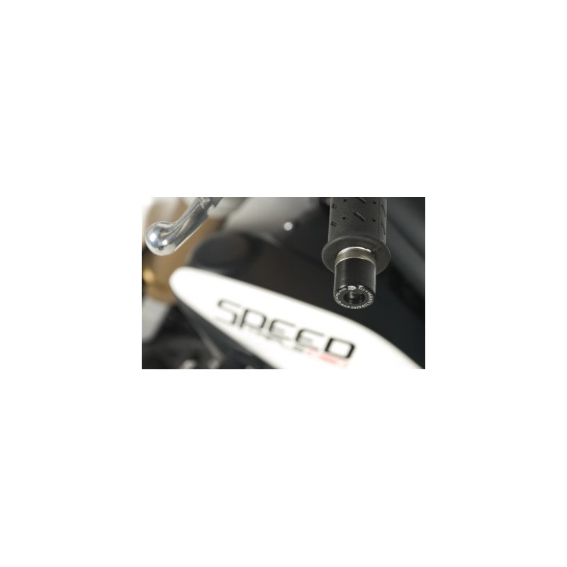 KOŃCÓWKI KIEROWNICY, TRIUMPH DAYTONA 955 00 ONWARDS, SPEED TRIPLE 11-15, BLACK