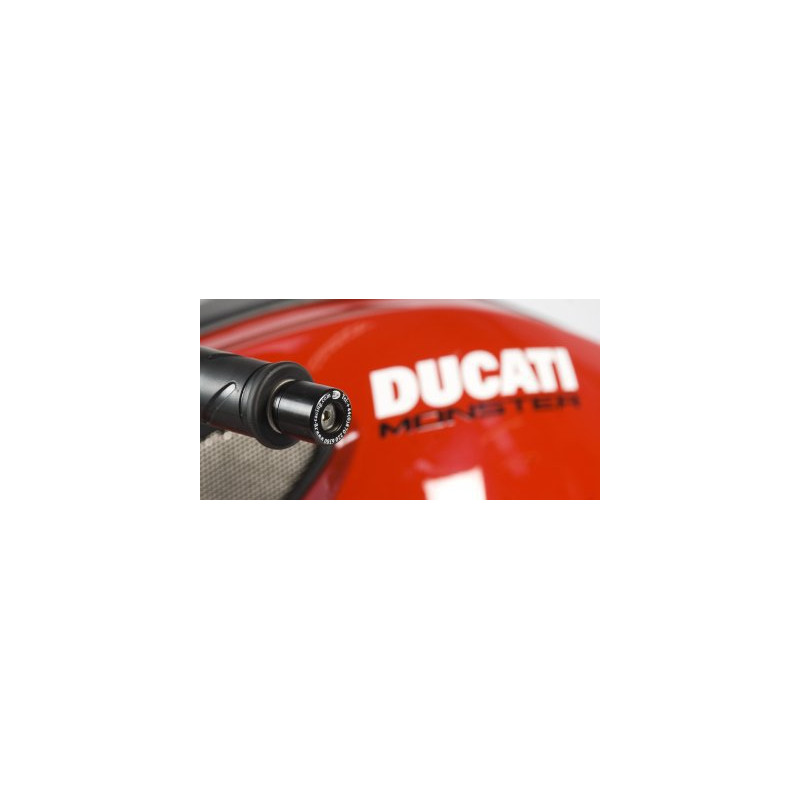 KOŃCÓWKI KIEROWNICY, DUCATI MONSTER 1100 09-/MONSTER 796/STREETFIGHTER 848/1098, BLACK