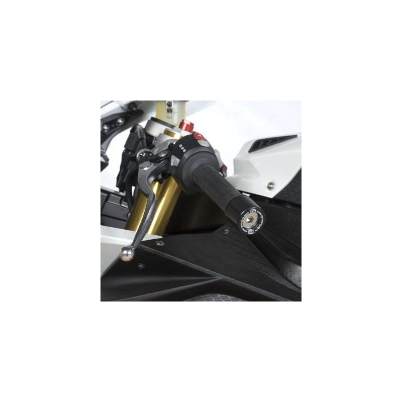 KOŃCÓWKI KIEROWNICY, BMW S1000RR 10-14/HP4/S1000R 14-/R NINE T, BLACK