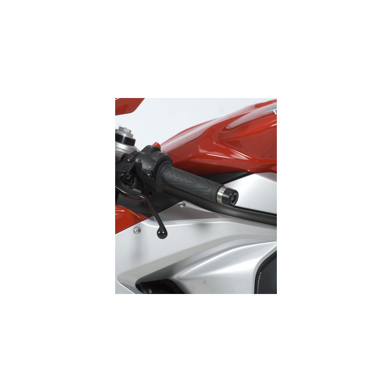 KOŃCÓWKI KIEROWNICY, MV AGUSTA F3 (675/800), BLACK