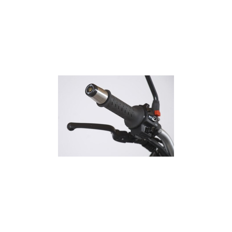 KOŃCÓWKI KIEROWNICY, HUSQVARNA TR650 STRADA, BLACK