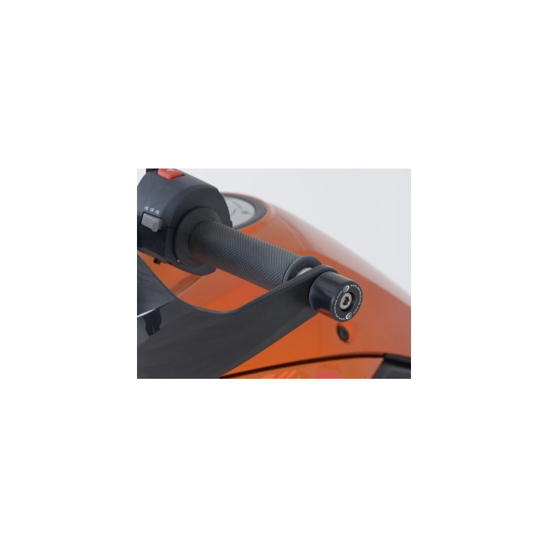 KOŃCÓWKI KIEROWNICY, KTM 790/1050/1190 ADV, 1290 SUPER ADV, HUSQVARNA FS 450 15-, TRACER 700, BLACK