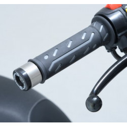 KOŃCÓWKI KIEROWNICY, KAWASAKI J300, BLACK