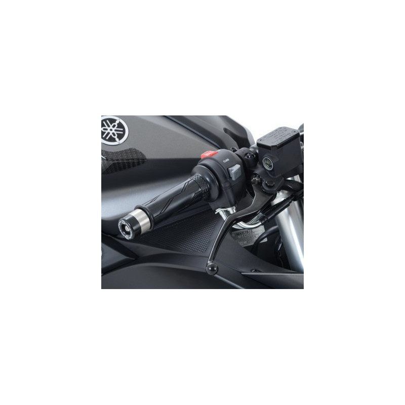 KOŃCÓWKI KIEROWNICY, YAMAHA YZF-R125 14-18, BLACK