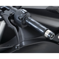 KOŃCÓWKI KIEROWNICY, YAMAHA YZF-R125 14-18, BLACK