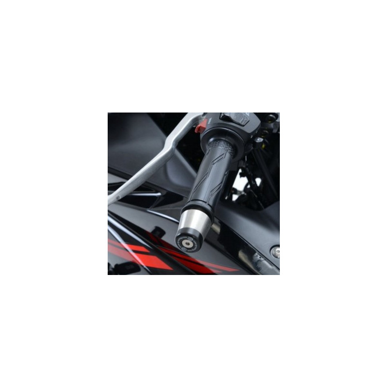 KOŃCÓWKI KIEROWNICY, YAMAHA YZF-R25 14-/YZF-R3 15-/MT-25/MT-03, BLACK