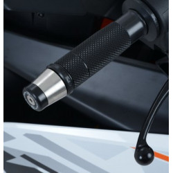 KOŃCÓWKI KIEROWNICY, KTM RC 390, RC125 17-, HONDA CBR500R 19-, BLACK