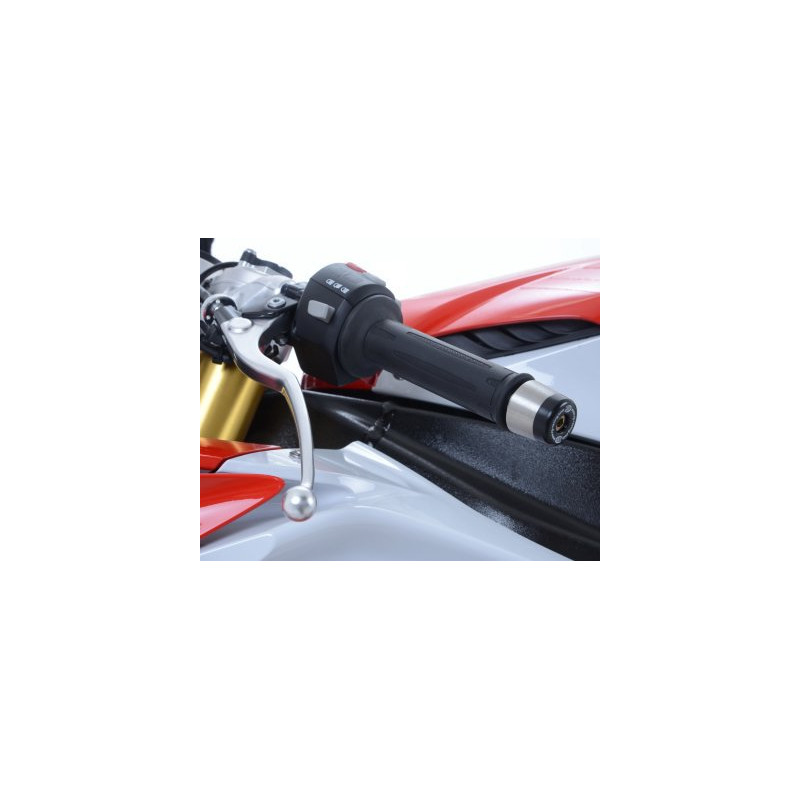 KOŃCÓWKI KIEROWNICY, BMW S1000RR 15-18, INDIAN FTR1200(S) 19-, BLACK