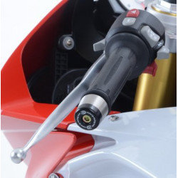 KOŃCÓWKI KIEROWNICY, BMW S1000RR 15-18, INDIAN FTR1200(S) 19-, BLACK