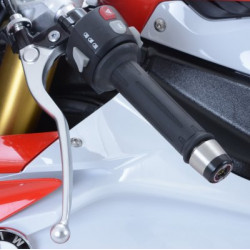 KOŃCÓWKI KIEROWNICY, BMW S1000RR 15-18, INDIAN FTR1200(S) 19-, BLACK