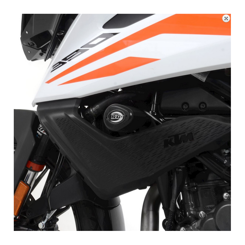CRASHPADY AERO RG RACING KTM 390 ADVENTURE 20- WHITE