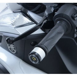 KOŃCÓWKI KIEROWNICY, KAWASAKI Z 125/YAMAHA TRICITY 15-, BLACK