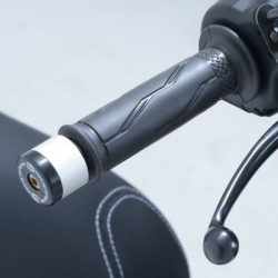 KOŃCÓWKI KIEROWNICY, KAWASAKI Z 125/YAMAHA TRICITY 15-, BLACK