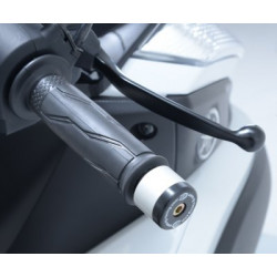 KOŃCÓWKI KIEROWNICY, KAWASAKI Z 125/YAMAHA TRICITY 15-, BLACK