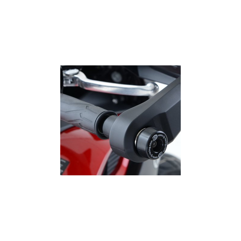 KOŃCÓWKI KIEROWNICY, YAMAHA MT-09 TRACER/FJ-09, BLACK