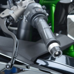 KOŃCÓWKI KIEROWNICY, KAWASAKI H2/H2R, BLACK