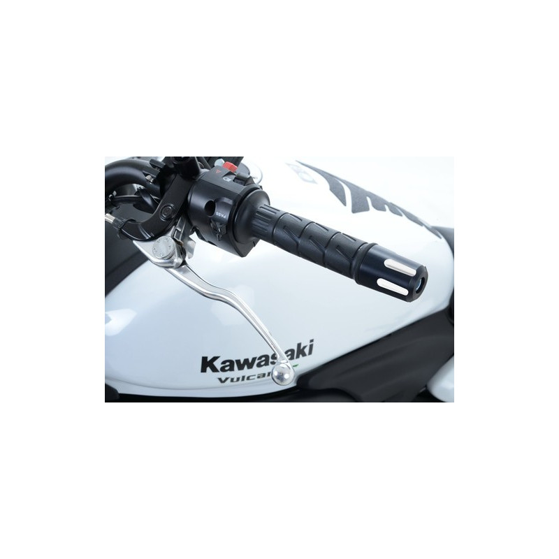 KOŃCÓWKI KIEROWNICY, KAWASAKI VULCAN S 15-/VULCAN CAFE 18-, BLACK
