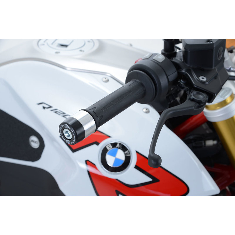 KOŃCÓWKI KIEROWNICY, BMW R1250R SPORT 19-/R1200R 15-/F750GS, BLACK