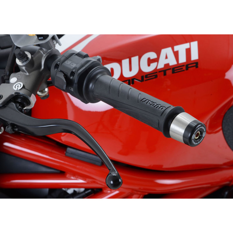 KOŃCÓWKI KIEROWNICY, DUCATI MONSTER 1200R/MONSTER 1200S 17-/SUPERSPORT (S) 17-, BLACK