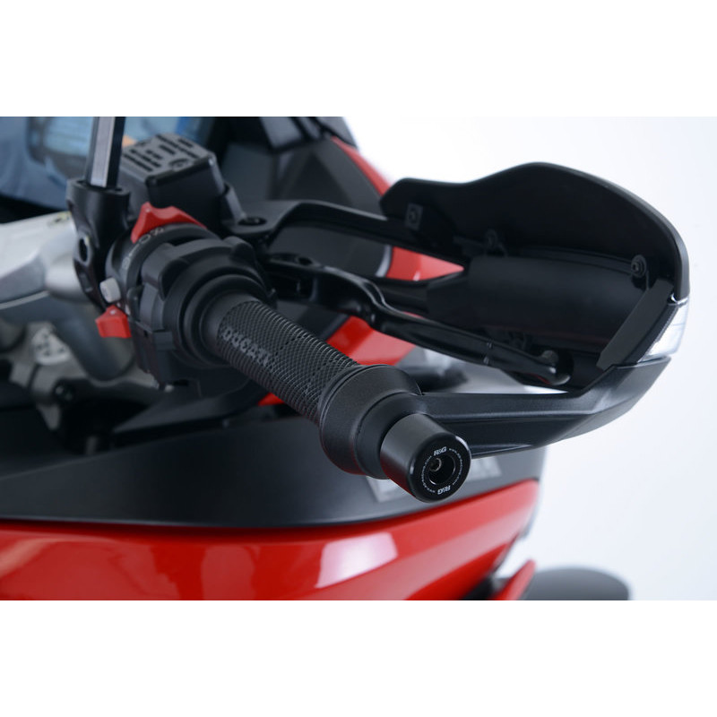 KOŃCÓWKI KIEROWNICY, DUCATI 950(S) MULTISTRADA 17-/950 HYPERMOTARD 19-, BLACK
