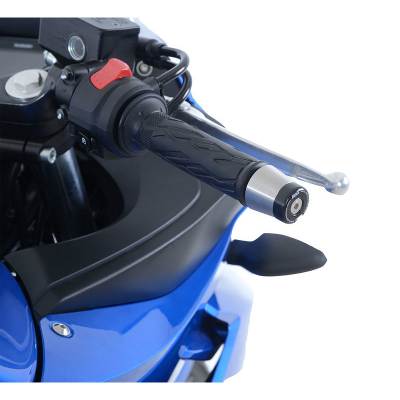 KOŃCÓWKI KIEROWNICY, SUZUKI GSX250R 17-, BLACK