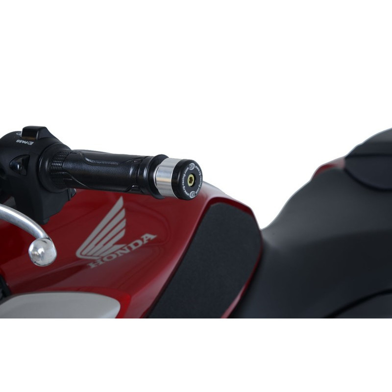 KOŃCÓWKI KIEROWNICY, HONDA CB125R 18-, BLACK